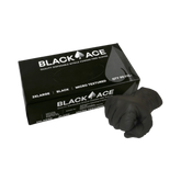 Black Ace Disposable Nitrile Gloves